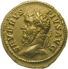 Roman Empire, Septimius Severus, Aureus (obverse)