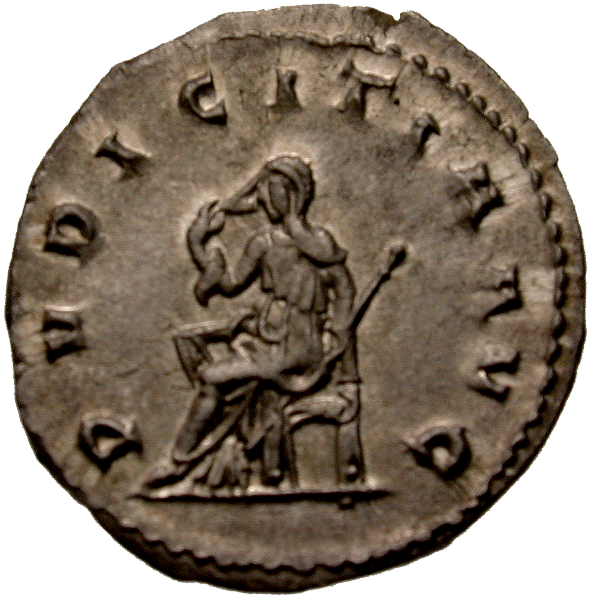 Roman Empire, Traianus Decius for his Wife Herennia Etruscilla, Antoninian (reverse)