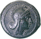 Roman Republic, 1/2 Litra (obverse)
