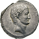 Roman Republic, Mark Antony, Denarius (obverse)