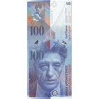 Schweizerische Eidgenossenschaft, 100 Franken, 8. Banknotenserie, in Kurs seit 1995 (obverse)