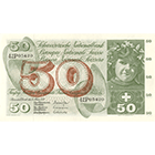 Schweizerische Eidgenossenschaft, 50 Franken (5. Banknotenserie, in Kurs 1956-1980) (obverse)