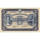 Schweizerische Eidgenossenschaft, Kassenschein zu 5 Franken 1914 (in Umlauf 1914-1926) (obverse)