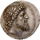 Seleucid Empire, Antiochus IV Epiphanes, Tetradrachm (obverse)