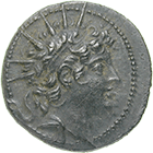 Seleucid Empire, Antiochus VI Epiphanes, Drachm (obverse)