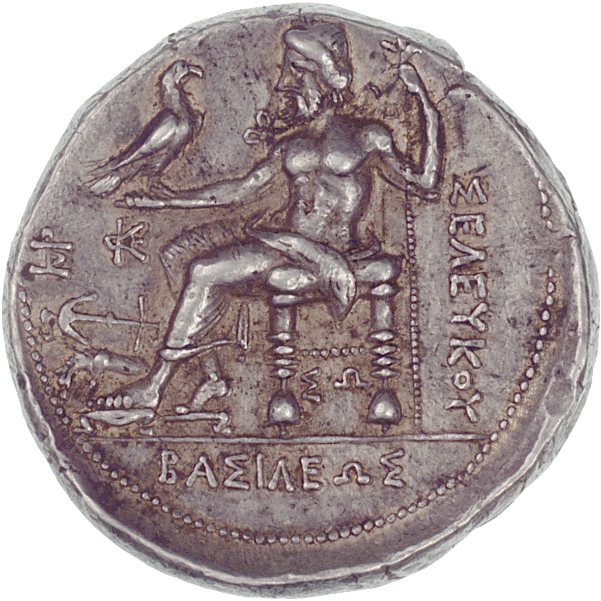 Seleucid Empire, Seleucos I Nicator, Tetradrachm (reverse)