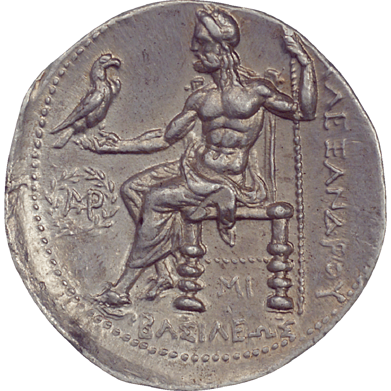 Seleucid Empire, Seleucus I Nicator, Tetradrachm (reverse)