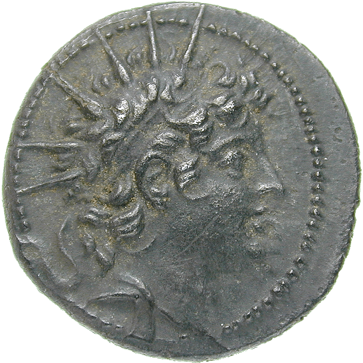 Seleukidenreich, Antiochos VI. Epiphanes, Drachme (obverse)