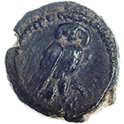 Sicily, Catane, Bronze Coin (obverse)