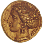 Sizilien, Dionysios I., 100 Litren (obverse)
