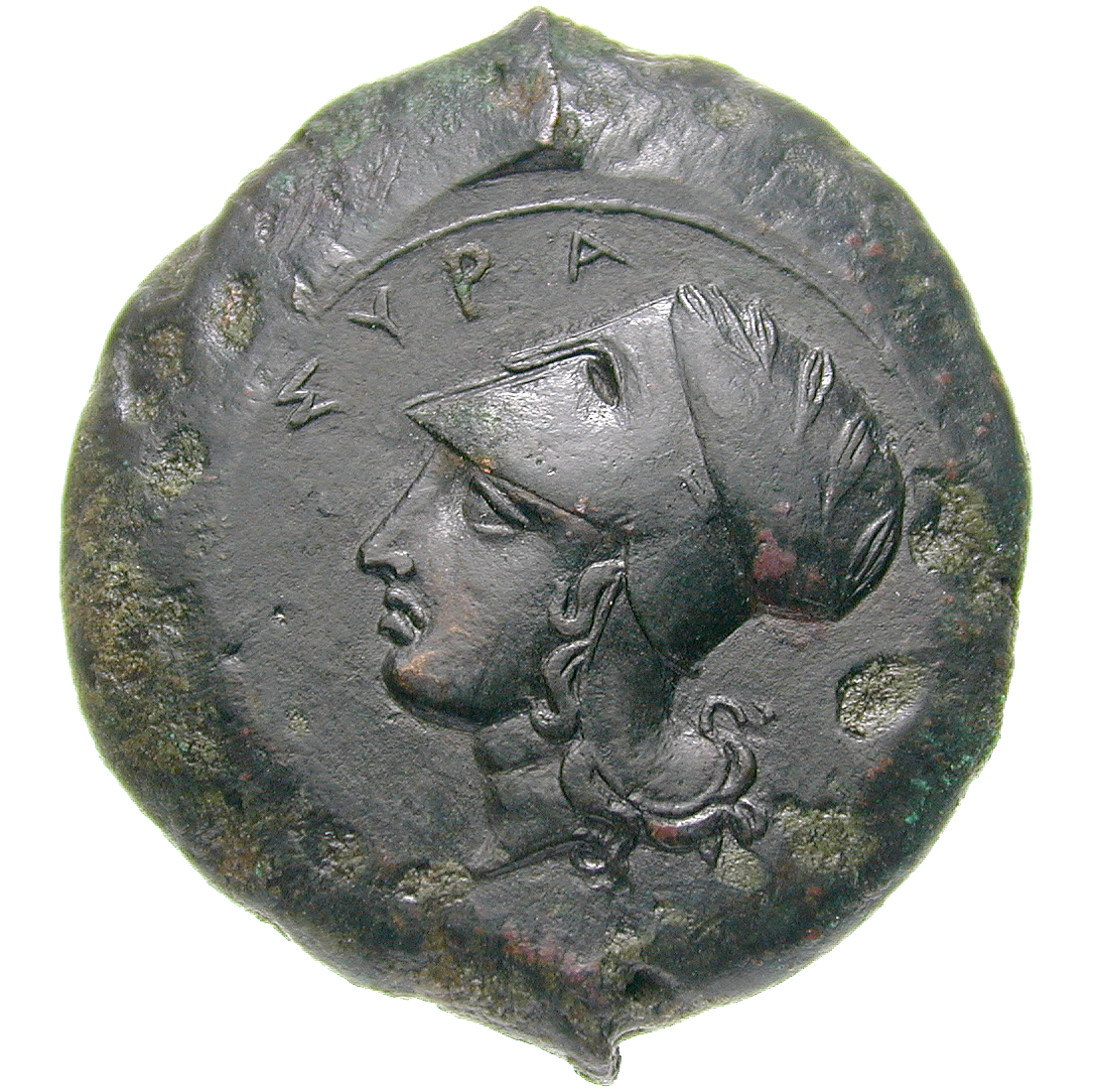 Sizilien, Dionysios I. oder Dionysios II., Drachme (obverse)