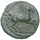Sizilien, Sikeler, Tauromenion, Litra (obverse)