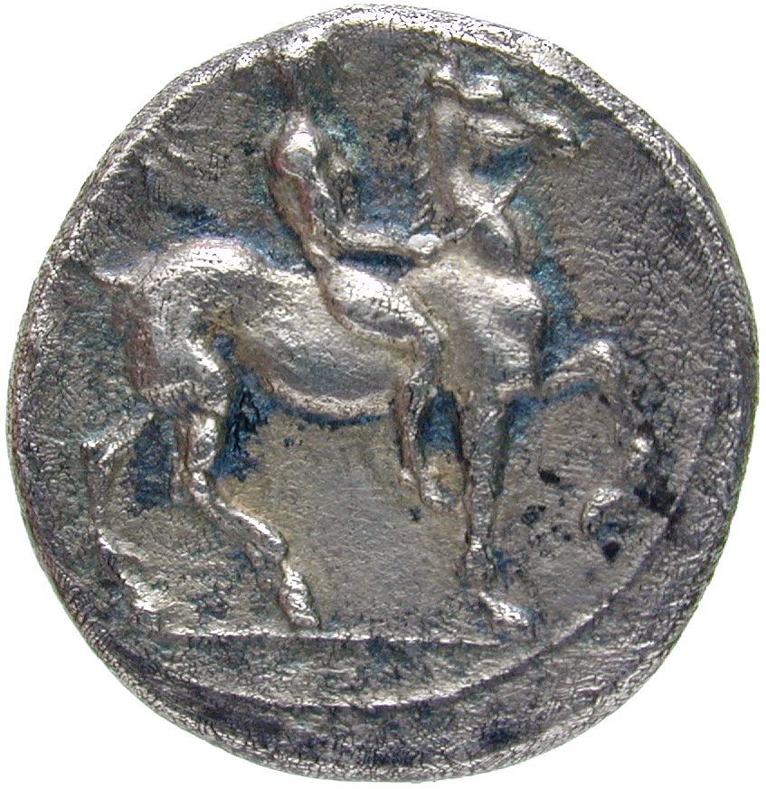 Sizilien, Syrakus, Dionysios I., Hemidrachme (reverse)