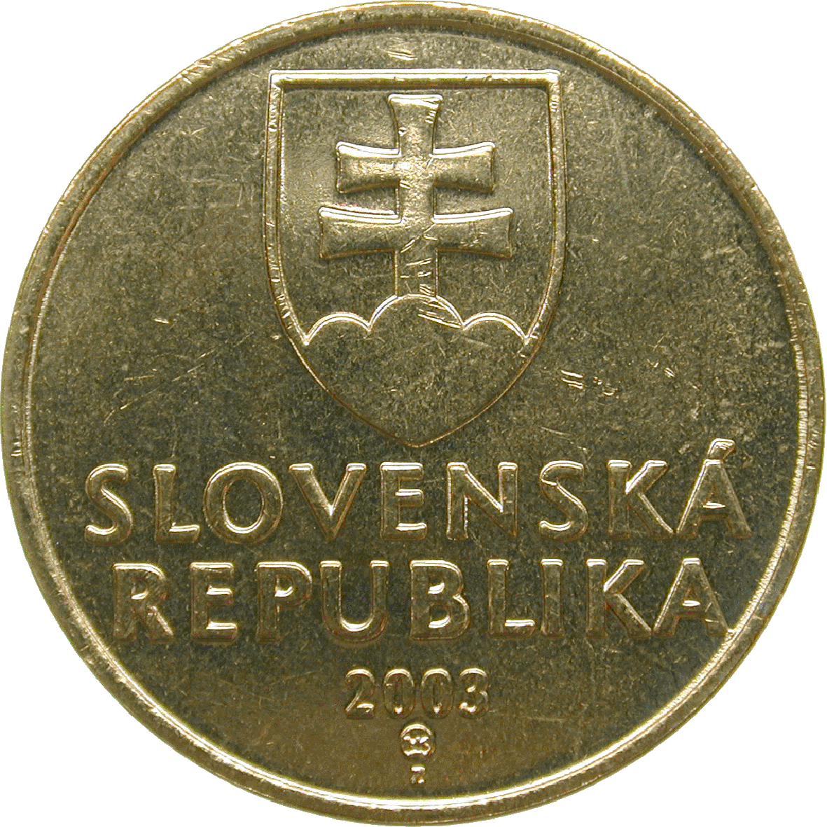 Slovak Republic, 10 Koruna 2003 (obverse)