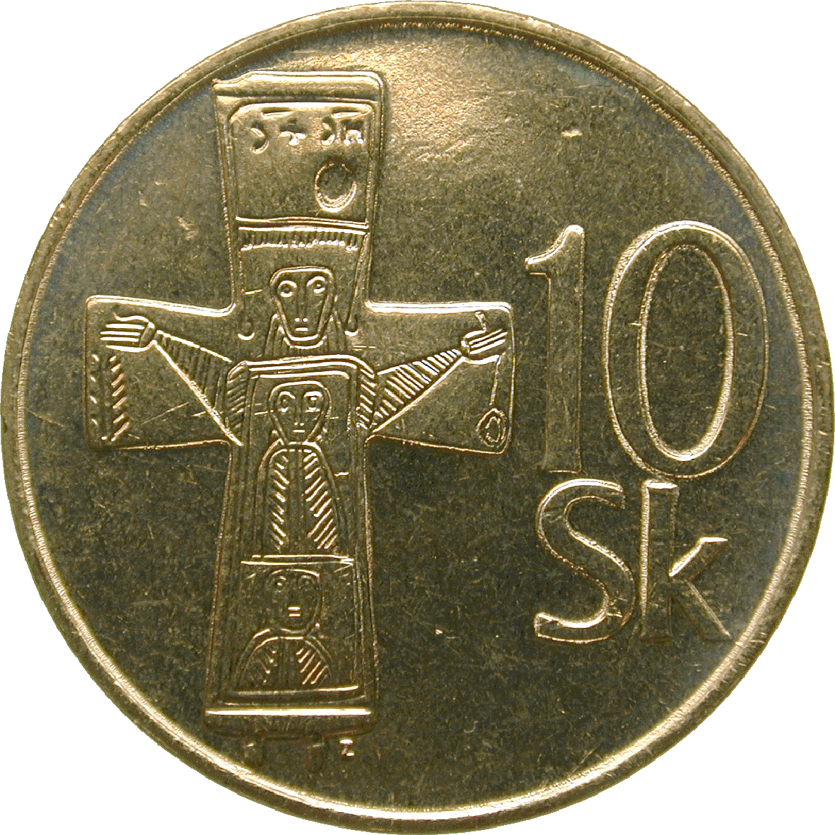 Slovak Republic, 10 Koruna 2003 (reverse)