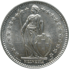 Swiss Confederation, 2 Francs 1937 (obverse)