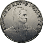 Swiss Confederation, 5 Francs 1922 (obverse)
