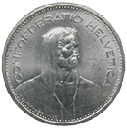 Swiss Confederation, 5 Francs 1931 (obverse)