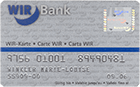 Swiss Confederation, Swiss Economic Circle, WIR Bank Card (obverse)