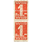 Swiss Confederation, Swiss Economic Circle (Wirtschaftsring-Genossenschaft), WIR Stamp worth 1 Franc (obverse)
