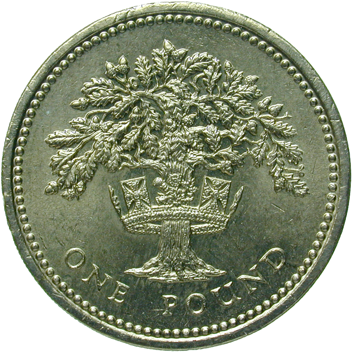 United Kingdom of Great Britain, Elizabeth II, 1 Pound 1992 (reverse)
