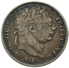 United Kingdom of Great Britain, George III, Sixpence 1818 (obverse)