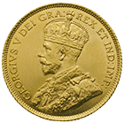 United Kingdom of Great Britain for Canada, George V, 5 Dollars 1912 (obverse)