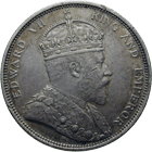United Kingdom of Great Britain for the Straits Settlements, Edward VII, 1 Dollar 1904 (obverse)