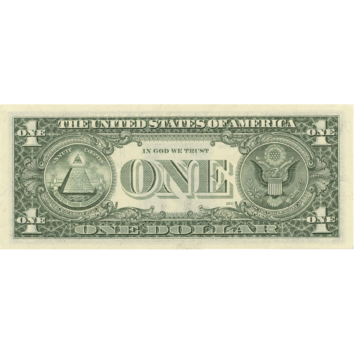 United States of America, 1 Dollar (reverse)