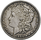 Vereinigte Staaten von Amerika, 1 Dollar 1884  (obverse)