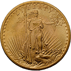 Vereinigte Staaten von Amerika, 20 Dollar 1908 (obverse)