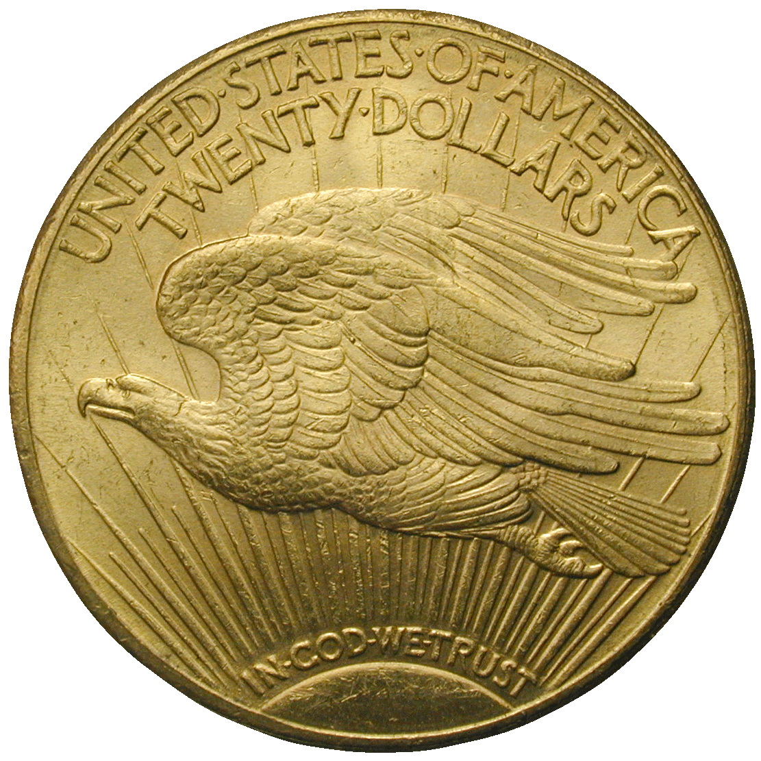 Vereinigte Staaten von Amerika, 20 Dollar 1916 (reverse)