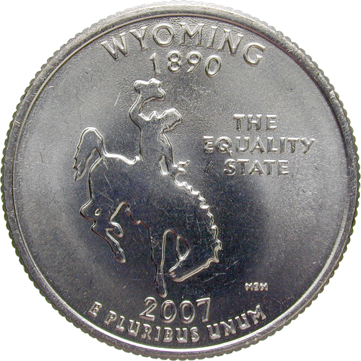 Vereinigte Staaten von Amerika, Quarter Dollar 2007 (reverse)