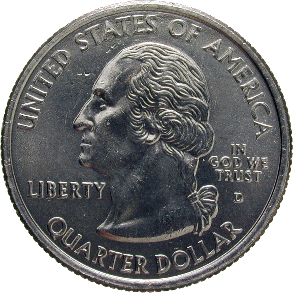 Vereinigte Staaten von Amerika, Quarter Dollar 2008 (obverse)
