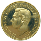 Vereinigtes Königreich Grossbritannien, Georg VI., 2 Pfund 1937 (obverse)
